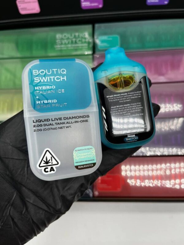 boutiq switch 2g disposable